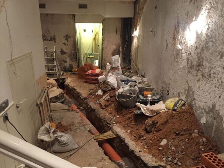 Grupo Strotec - Trabajos - Adecuación local restaurante Lagasca