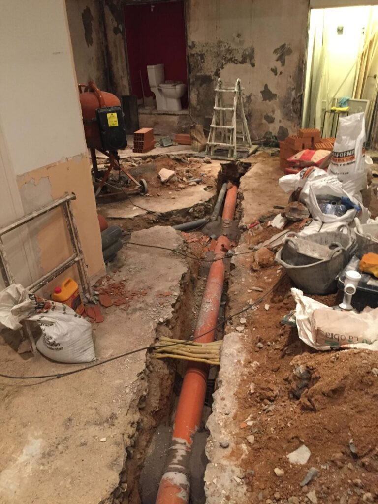 Grupo Strotec - Trabajos - Adecuación local restaurante Lagasca