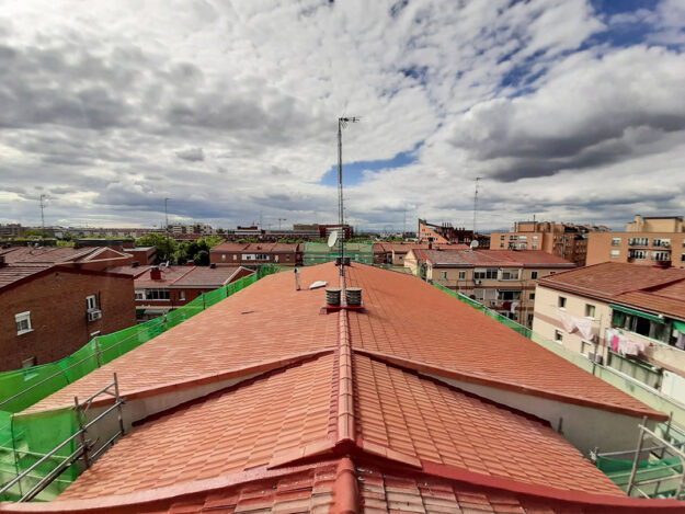 Grupo Strotec - Trabajos - Rehabilitación de edificio en calle Crisantemo