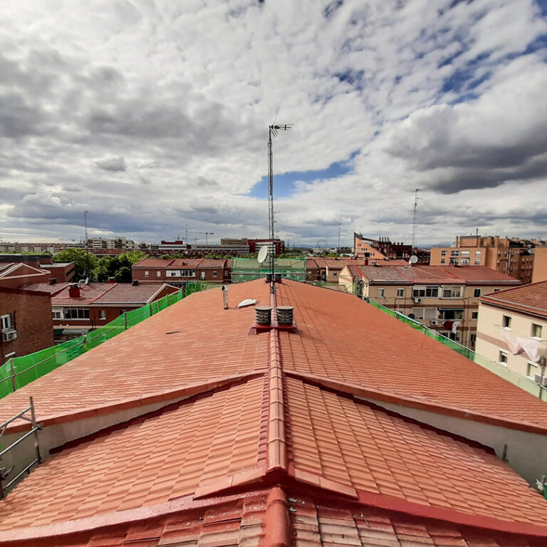 Grupo Strotec - Trabajos - Rehabilitación de edificio en calle Crisantemo