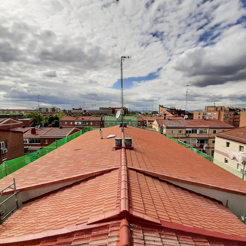 Grupo Strotec - Trabajos - Rehabilitación de edificio en calle Crisantemo