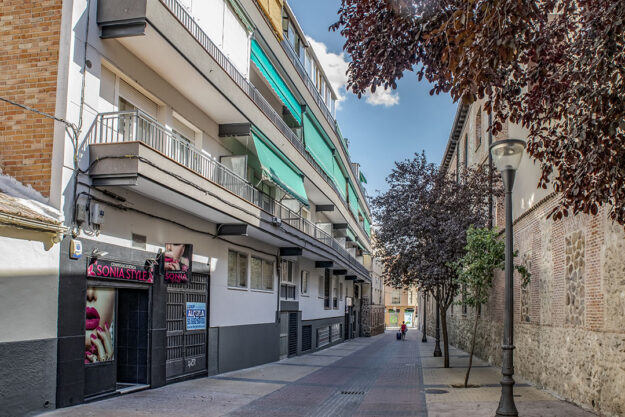Grupo Strotec - Trabajos - Rehabilitación de fachada calle Felipe Estévez Getafe