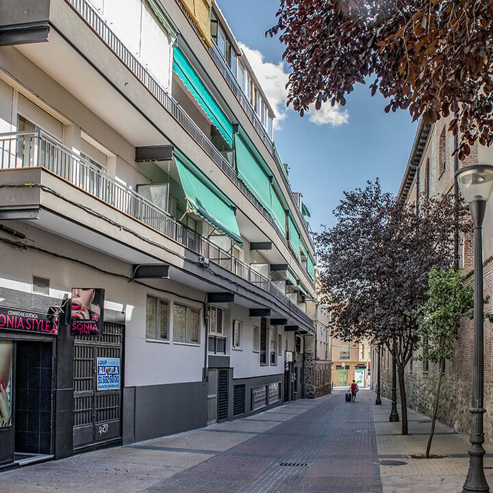 Grupo Strotec - Trabajos - Rehabilitación de fachada calle Felipe Estévez Getafe