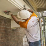 Grupo Strotec - Trabajos - Rehabilitación de fachada y patios interiores en Santa Engracia 163