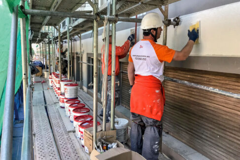 Grupo Strotec - Trabajos - SATE en calle Alcalá 574 Madrid